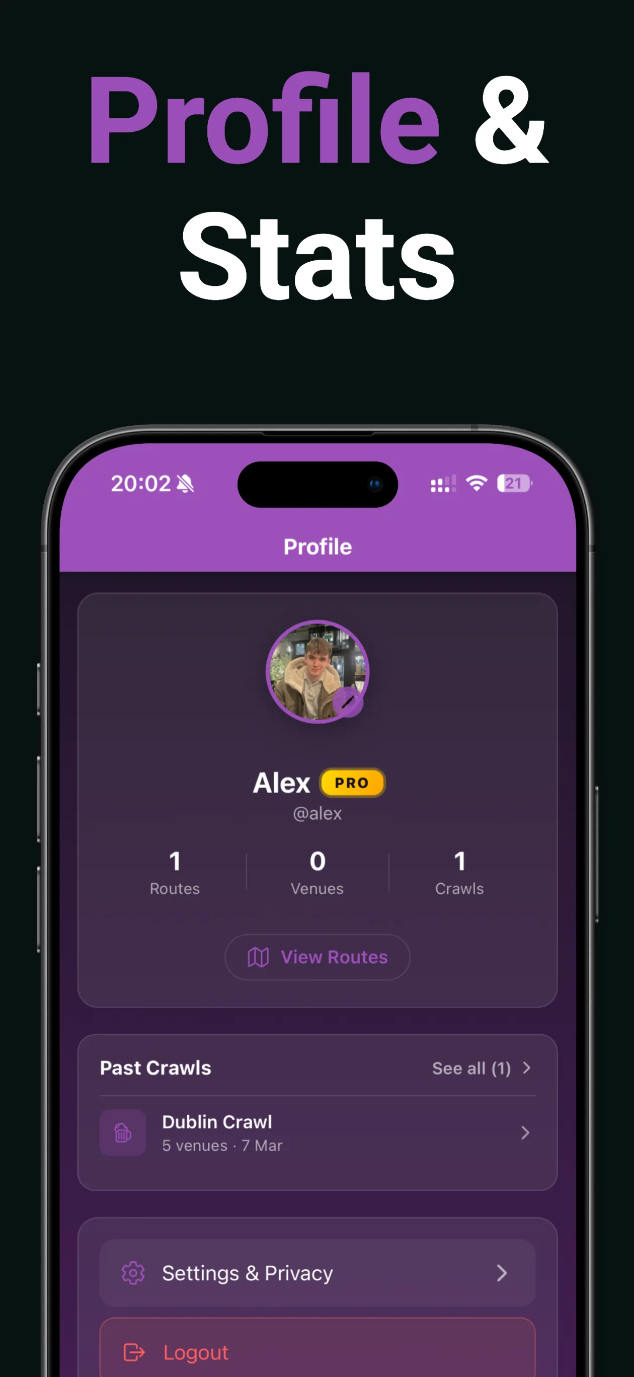 Profile & Stats